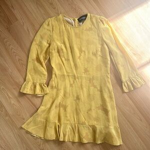 Realisation Par Mary Jane dress M, excellent condition, yellow sunflower